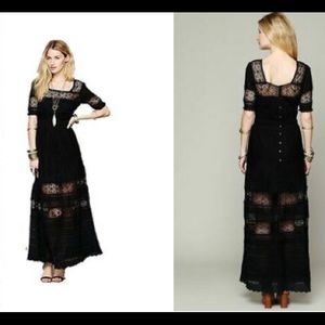 NWT Free People Mix In The Crochet Dress
